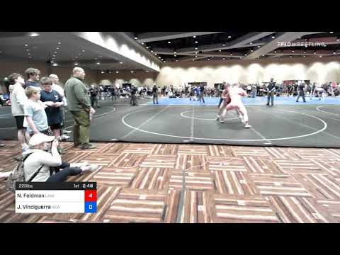 220 Lbs Prelims - Nicholas Feldman, Lancaster Alliance Wrestling Club (LAW) Vs John Vinciguerra, N