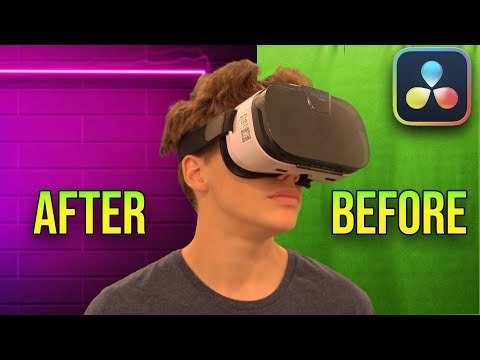 Easy Green Screen Removing In DaVinci Resolve 17