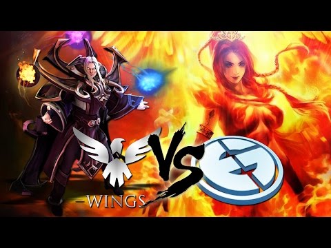 EG vs WINGS - MOST EPIC GAME DAC 2017 | Dota 2
