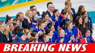 What did Trump say about US women's hockey team White House visit uncertain