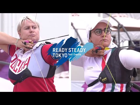 Ksenia Perova v Zahra Nemati – recurve women 2nd round | Tokyo 2020 Olympic Test