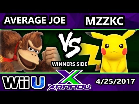 S@X 199 - Average Joe (Donkey Kong) Vs. Mzzkc (Pikachu) - SSB4 Tournament - Smash Wii U - Smash 4