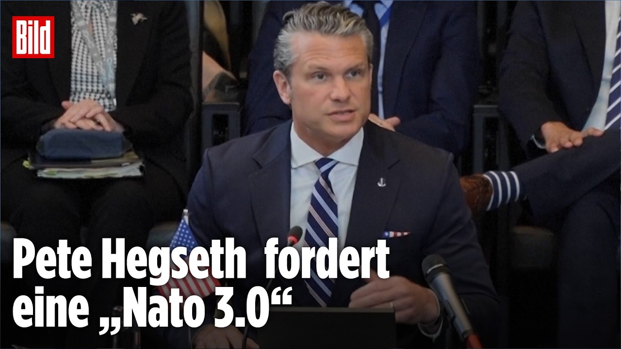 Nato-Treffen in Brüssel: Pete Hegseth fordert mehr Eigenverantwortung für Europas Militär