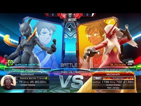 BadIntent [Shadow Mewtwo] vs McDareth [Blaziken] FT5
