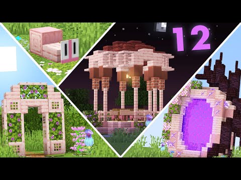 Insane Minecraft Cherry Garden Builds!
