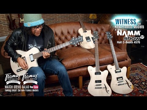 Framus prototype demo - with Stevie Salas