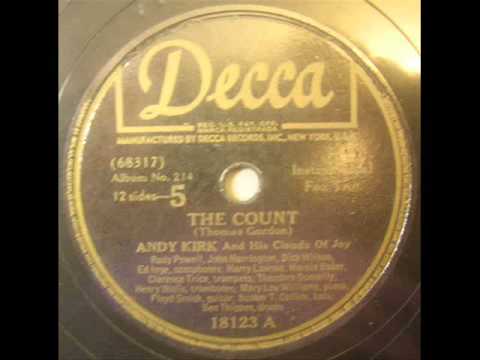 Andy Kirk   The Count   Decca 18123A 78rpm
