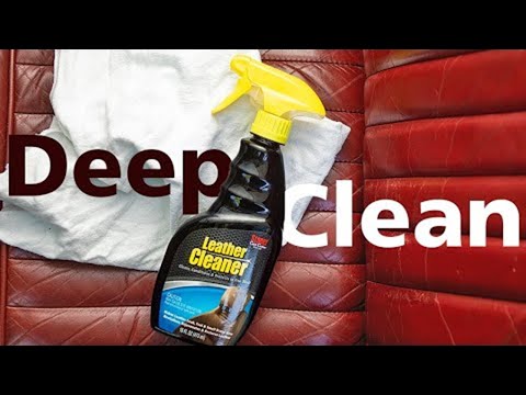 How To Deep Clean Leather Seats