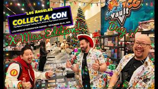COLLECT-A-CON Los Angeles DAY 1!!! X-Mas edition!! VENDOR POV!!