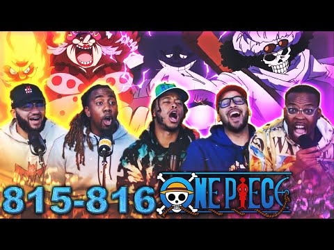 BROOK VS BIG MOM! One Piece Eps 815/816 Reaction