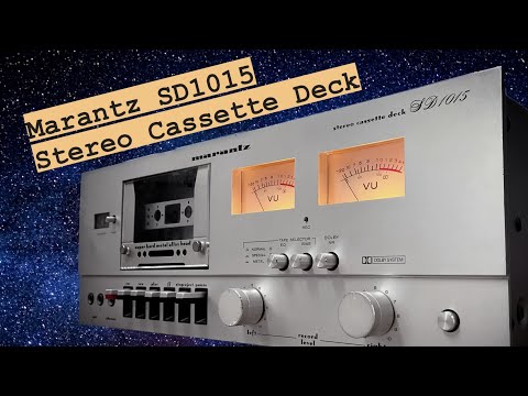 MARANTZ SD1015 Rare Vintage Stereo Cassette Deck image 6