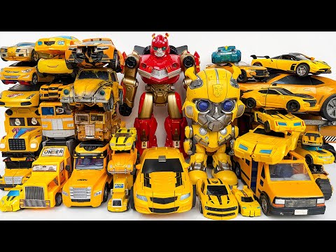 Ultimate Yellow Transformers Bumblebee Toys Collection | Different Robot Tobot Carbot Transformation