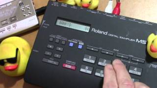 Roland MS-1 Sampler - The Fifth Dimension "Ticket To Ride"