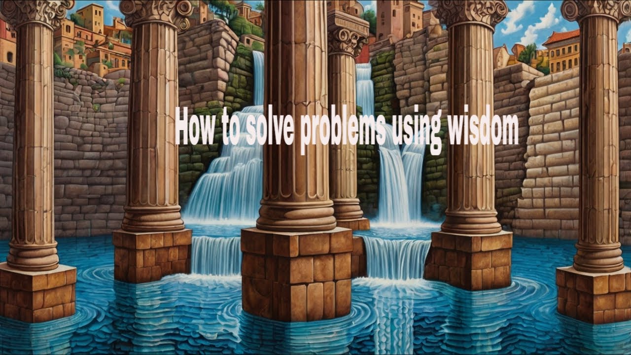 How to solve problems using wisdom #wisdomfeed