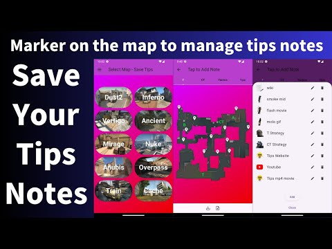 CS2 Tips Manager - GameNoter