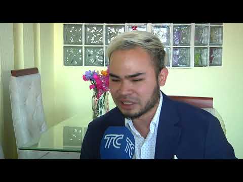 TC TELEVISIÓN NOTICIAS - REPORTAJE A ANDY DÍAZ JOVEN CON DISCAPACIDAD VISUAL EM ECUADOR