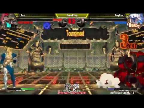 Shadow Session 06/15 - GGXrd 1.1 - Zou (Potemkin) Vs Baykou (Venom)