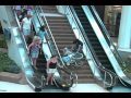 Big Wheelchair Fall Inside Mall