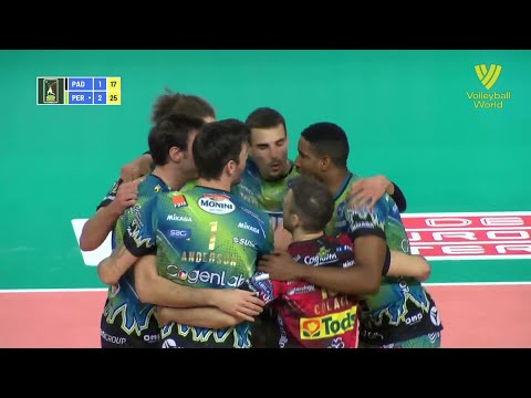 Kioene Padova vs. Sir Safety Conad Perugia - FIVB - Super Liga - Match Highlights