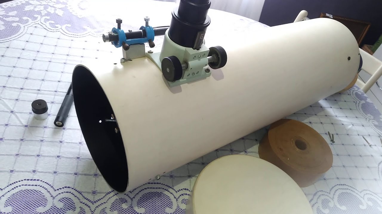 1/3 Dica: Como construir seu telescópio em casa. Assista também os vídeos 2/3 e 3/3 da play list.