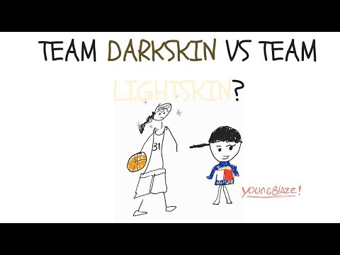 TEAM DARKSKIN VS TEAM LIGHTSKIN?(A StickFigure Story ep 9)-YoungBlaze
