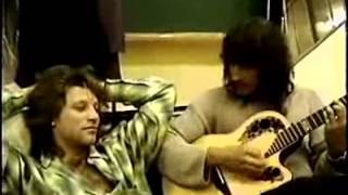 Richie, play me some polka! (Richie Sambora of Bon Jovi plays accordion)
