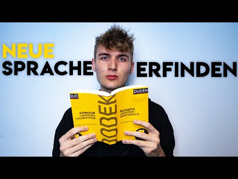 Kann ich eine neue Sprache erfinden?