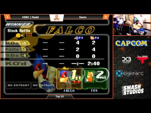 TFC 2015 : Top 16 - Melee - VGBC | Redd vs Kaeon