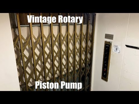 Seven Vintage Rotary PISTON PUMP Hydraulic Elevators in St. Louis, MO