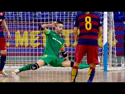FCB Futsal: best saves January 2016