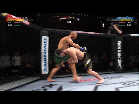 McGregor vs Khabib GRIZZLY FIGHT: EA UFC 4 Online