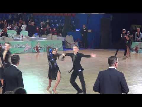 Petr Alexashin - Natalia Karakotova Rus, Samba - WDSF Open Junior II Latin Final