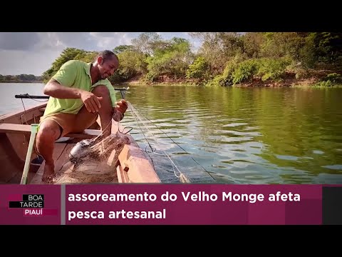 Assoreamento do Velho Monge afeta pesca artesanal