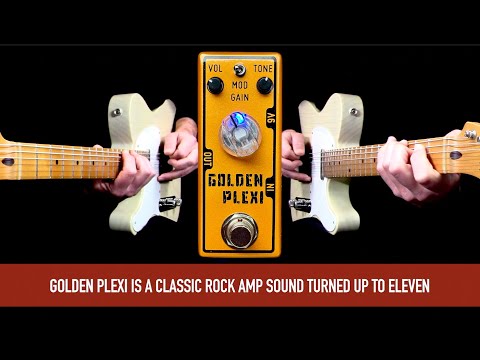 Tone City Golden Plexi Distortion New for 2025! With toggle Mod switch Mini Guitar Effect Pedal/actually V3 image 6