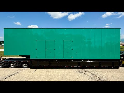 New Cummins DQKAN 2500 kW diesel generator QSK60-G19 EPA Tier 2 engine, 0 Hrs, Yr 2025 - CSDG # 4334