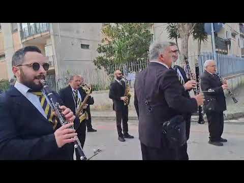 Banda Terra d'Otranto di Lecce - marcia Amici veri - M. delle Grazie a Tutino di Tricase - 26.04.25