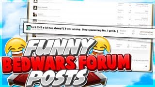 REACTING to Hypixel FORUMS POSTS
