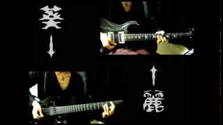 the GazettE PLEDGE Guitar Cover(TWIN)麗＋葵　ツインギター