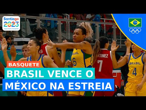 JOGOS PAN-AMERICANOS l BASQUETE FEMININO VENCE l BRASIL 72 X 54 MÉXICO