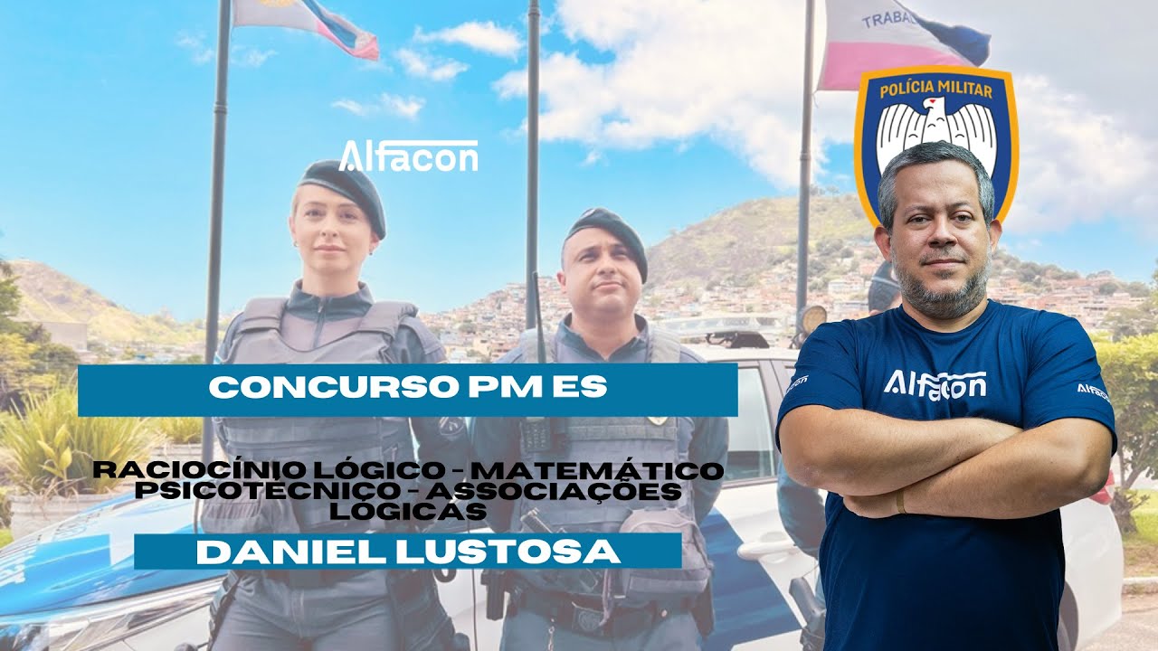 Concurso PM ES: RLM + Material de Apoio | 1000 vagas- AlfaCon
