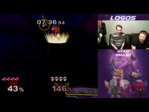 SSBM - Falco Upair to Firebird combo