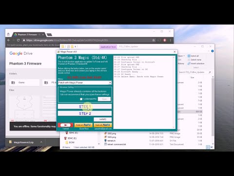 How To - Hack Phantom 3 Std/4K (CE to FCC) With Magic Power
