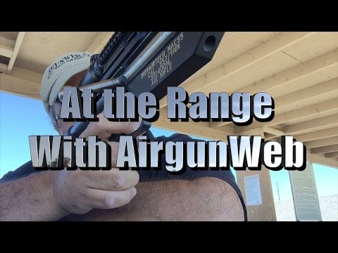My FIRST TEST SHOTS with the Full Production MAC35! By AirgunWeb