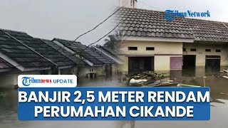 Banjir 2,5 Meter Rendam Perumahan Taman Cikande Tangerang, Tewaskan 2 Bocah yang Tengah Bermain