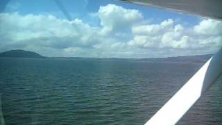 preview picture of video 'Flying - Take Off in Cessna 206 Seaplane at Lake Rotorua New Zealand'