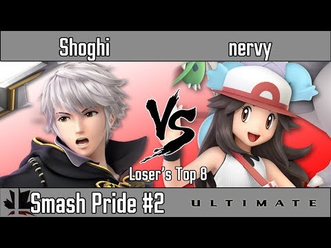 Smash Pride #2 - Shoghi (Robin) Vs. nervy (Pokemon Trainer) - Loser's Top 8 - Smash Ultimate