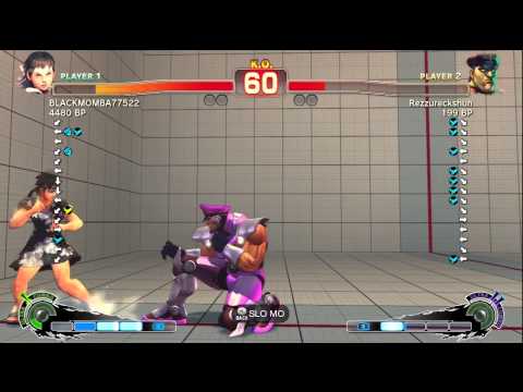 SSF4 Ranked: BLACKMOMBA77522 (Sak) vs Rezzureckshun (MBi)
