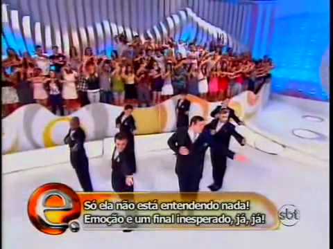 Programa da Eliana-Loucura de Amor Rogerio e Danielle 'Ta Lokona' na Eliana-FÃS BALLET DO SBT