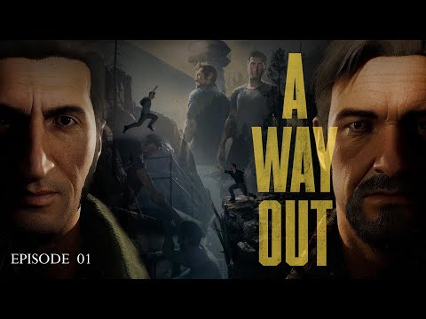 We Tried to Escape a Maximum Security Prison 😈☠️ | Episode 1 #gaming #awayout #gameplay