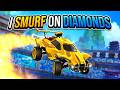 This Gold Is The Biggest Smurf In Rocket League